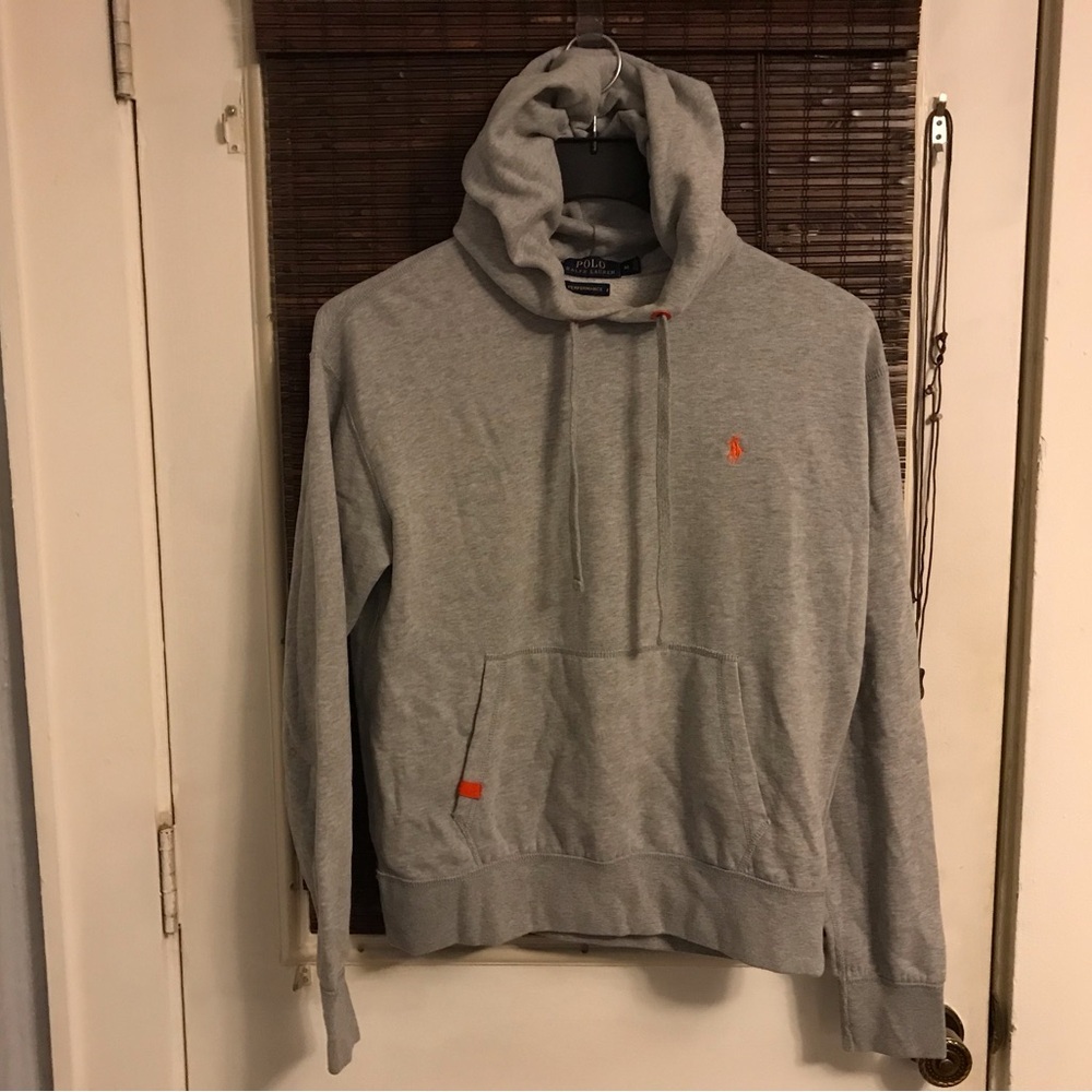 Polo Ralph Lauren Men's Performance Fleece Hoodie In Grey M